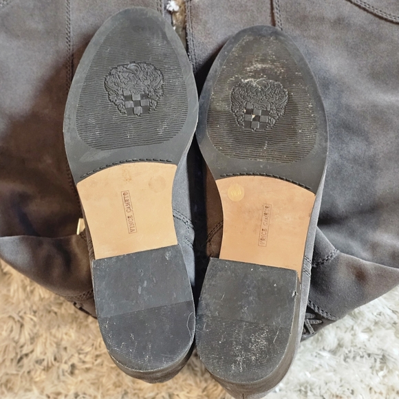 Vince Camuto Gray Kreesell Knee High Boots - Picture 6 of 8